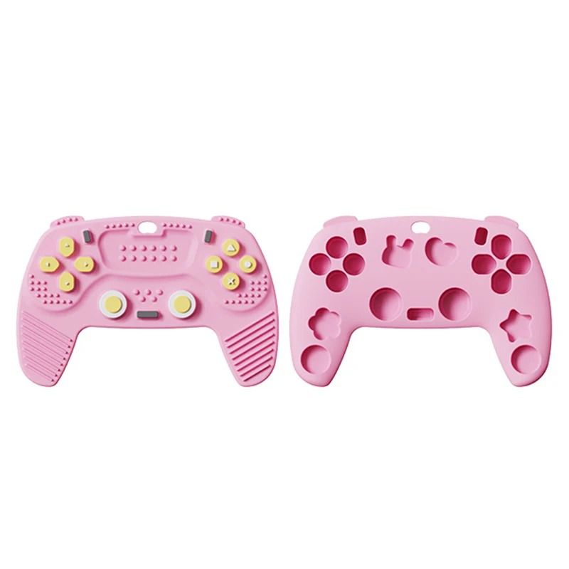 Silicone Baby Teething Toy BPA Free Remote Control Chew Teether