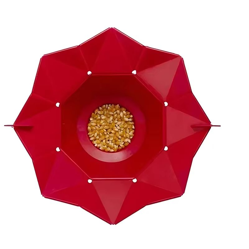 Foldable Silicone Popcorn Bowl – Microwaveable DIY Popcorn Maker Bucket