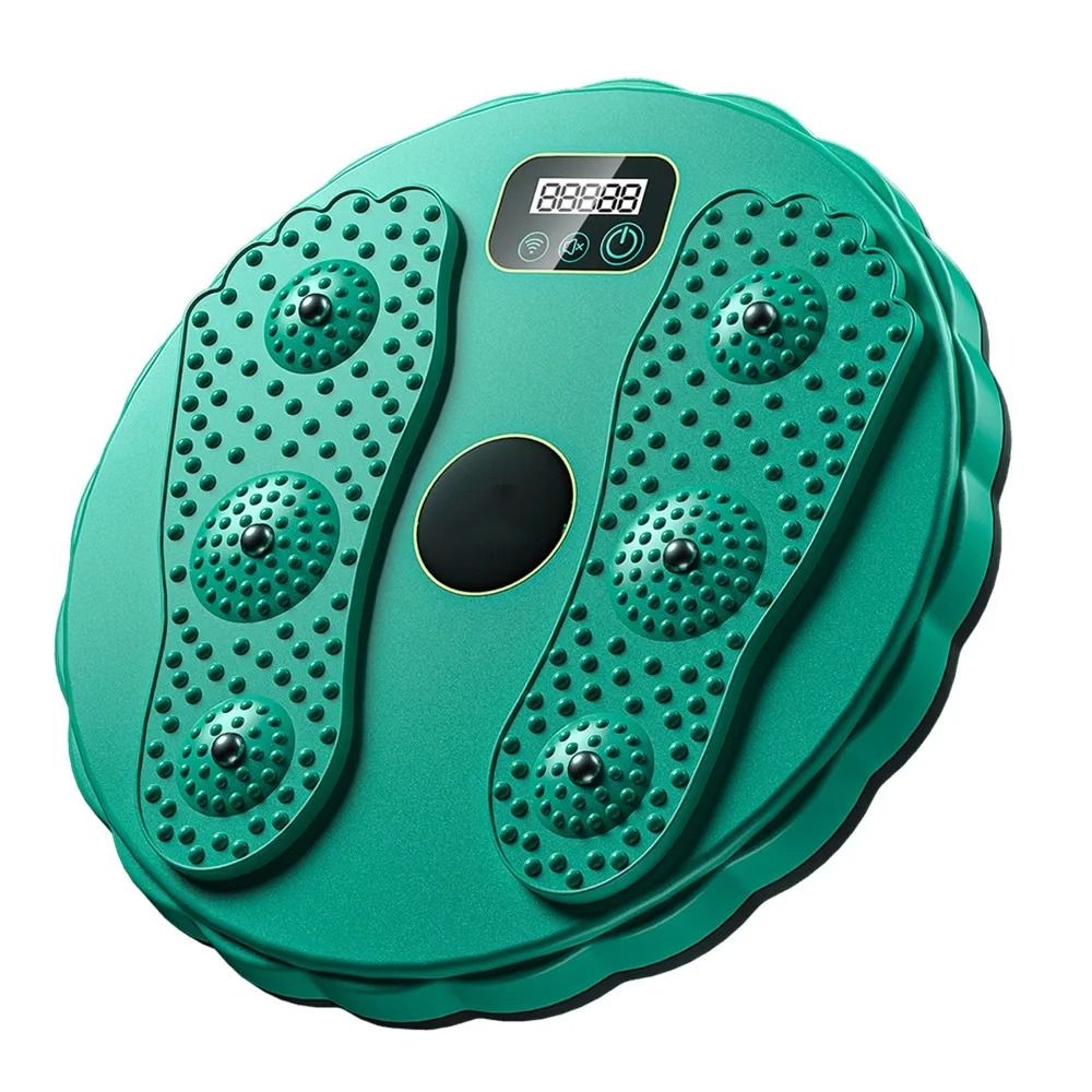 Electronic LCD Twisting Waist Disc with Foot Massage