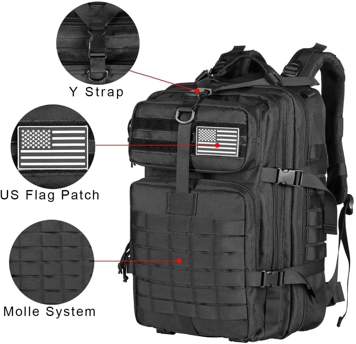 Heavy Duty Tactical Adventure Back Pack