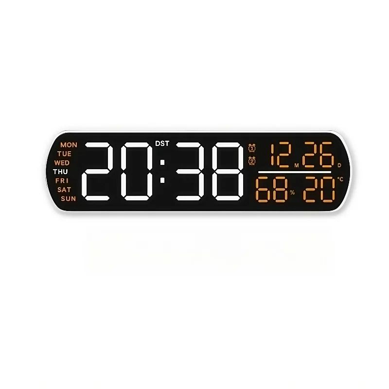 Wide-View Pro Digital Smart Clock The Ultimate All-in-One Desk Station