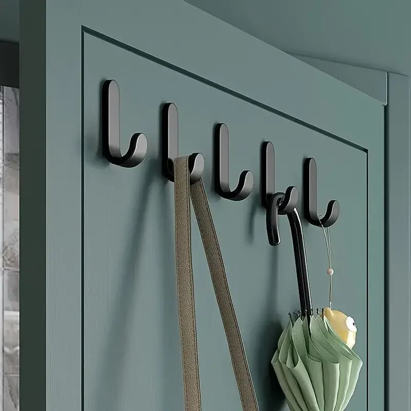 Strong Self-Adhesive Wall Adhesive Hook Waterproof Sticky Wall Hanger for Bathroom, Kitchen & Keys