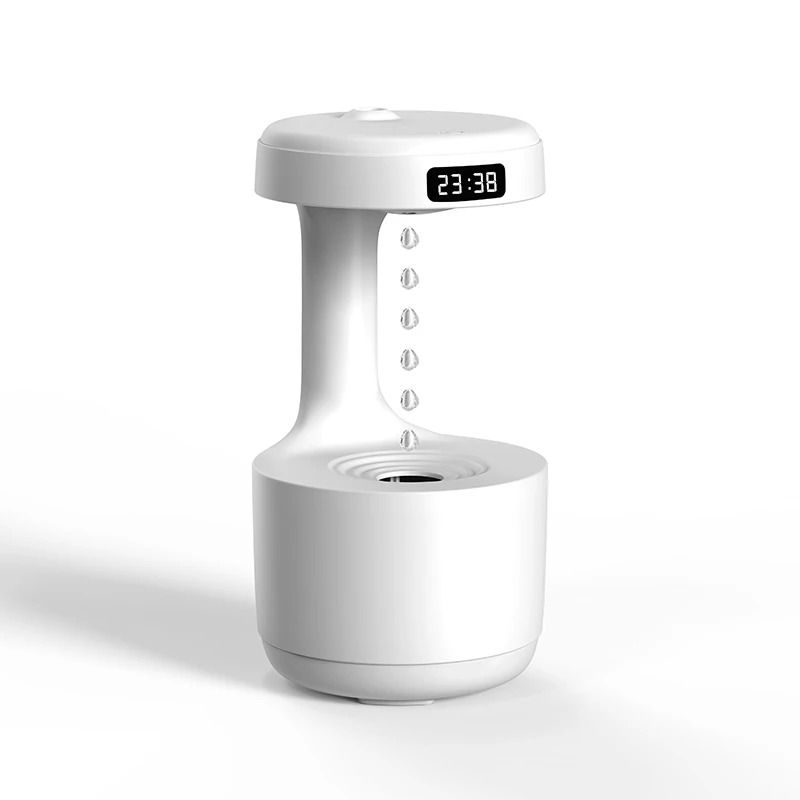 Anti-Gravity Humidifier With Water Drop Effect And Night Light