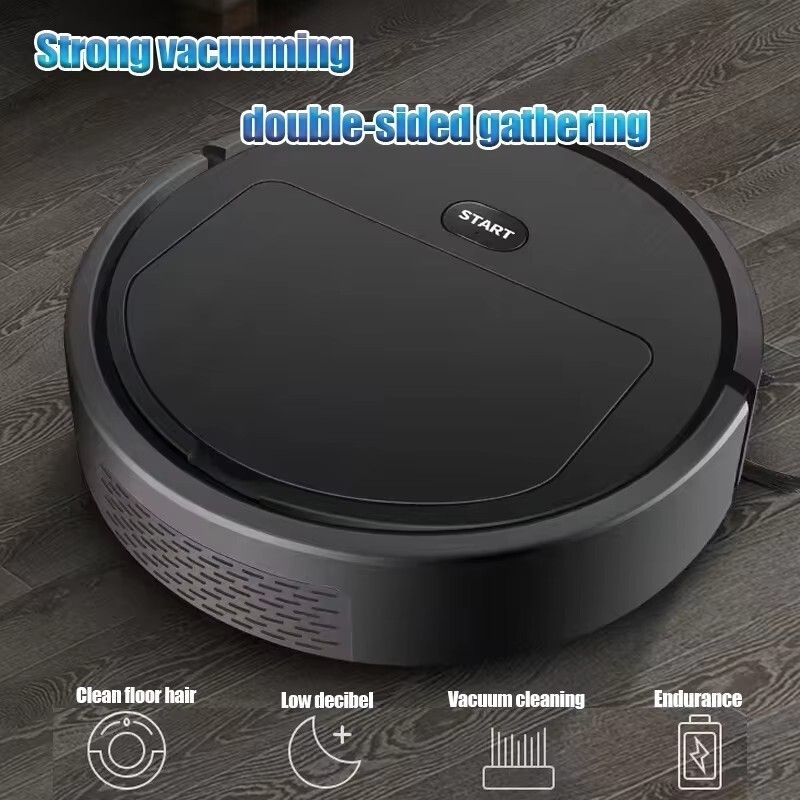 Powerful Robotic Vacuum Cleaner, All-in-One Home Cleaning with Sweeping, Mopping & USB Charging