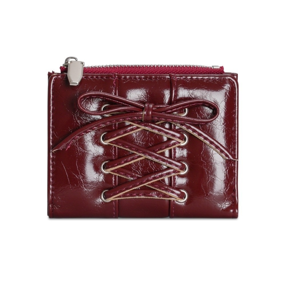 PU Leather Coin Pouch, Casual Clutch Bag, Girl Wallets, Folding Card Holder