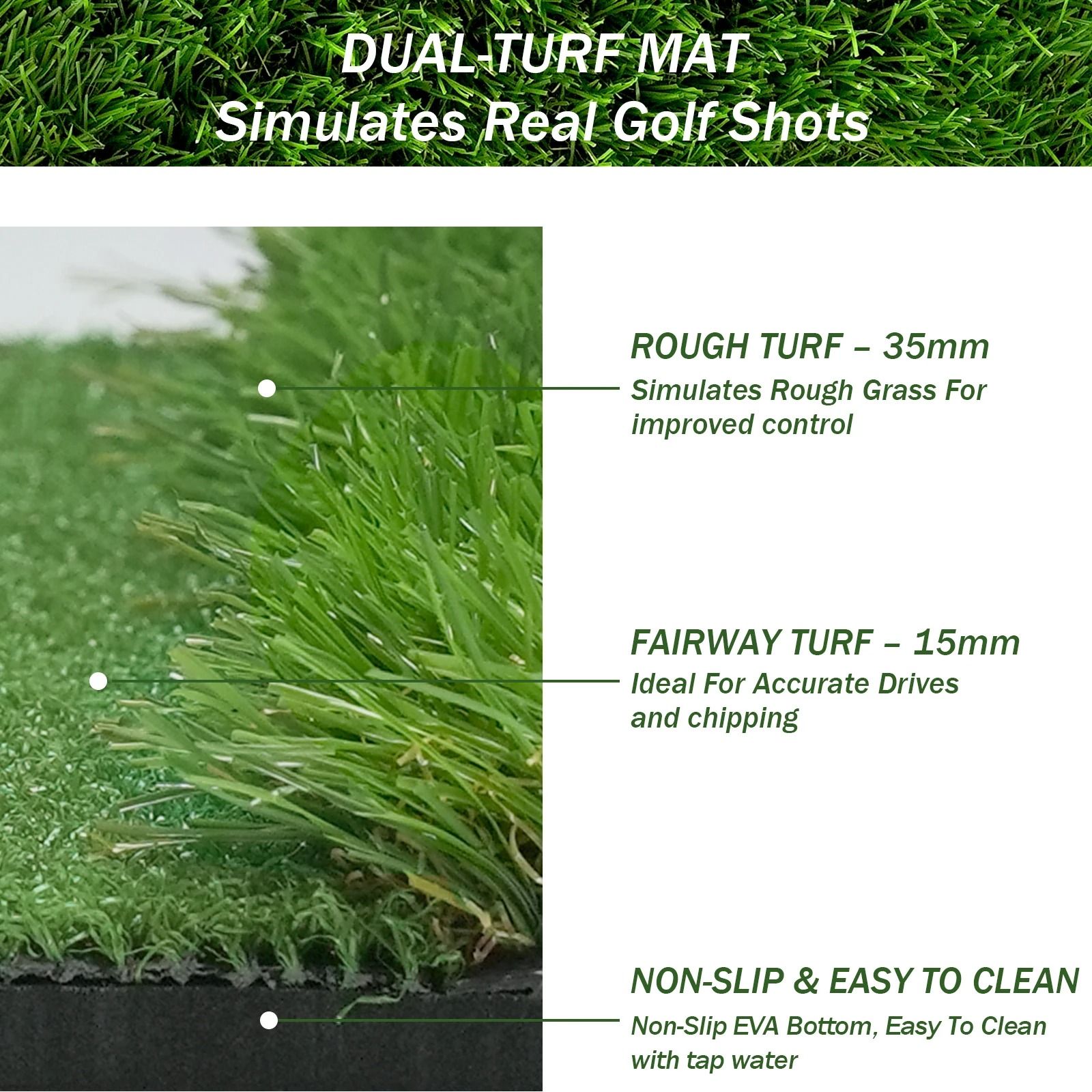 Heavy-Duty Golf Practice & Training Net