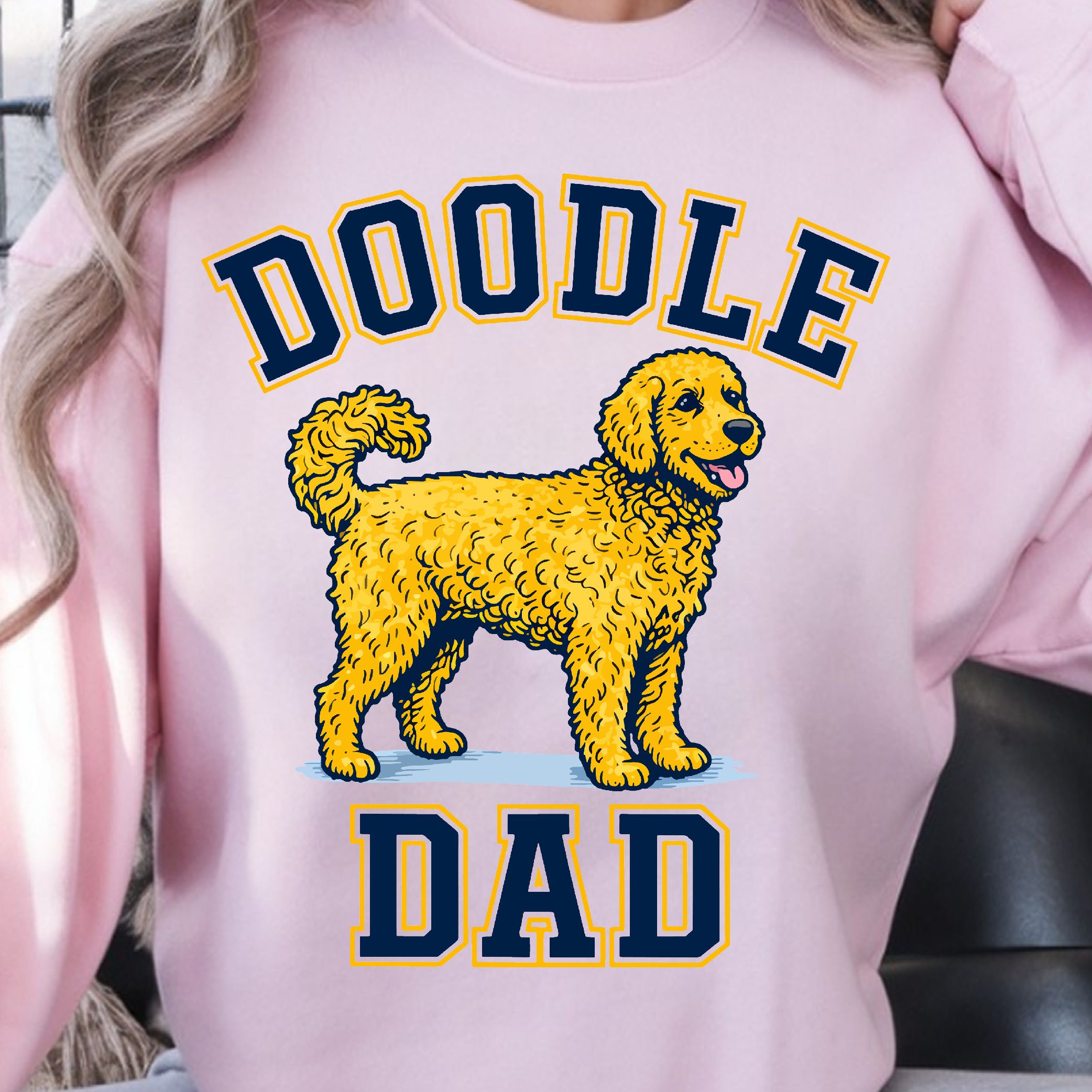 Doodle Dad Shirt, Funny Dog Dad T-Shirt, Cute Doodle Lover Tee