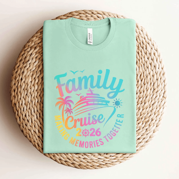 Family Cruise 2026 Shirt – Matching Vacation Tees