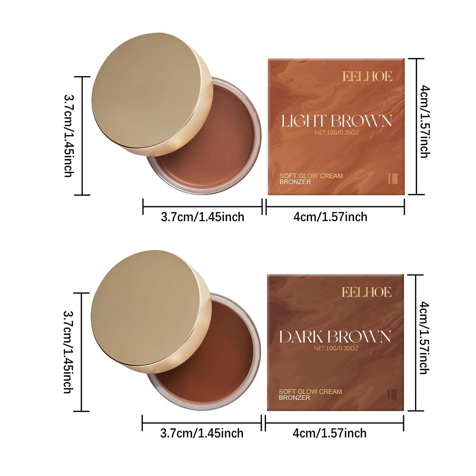 Deep Bronze Tanning Gel – Intensive Sunless Body Bronzer & Summer Glow Treatment