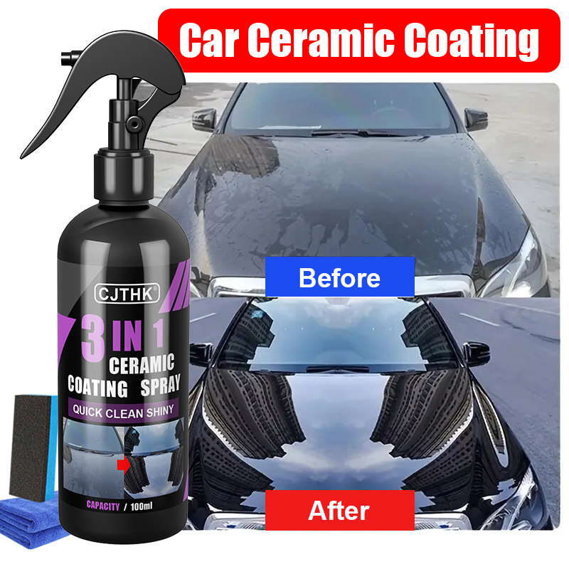 Ceramic Nano Coating Liquid for Car Paint Protection, Hydrophobic Nano Crystal Coating Agent
