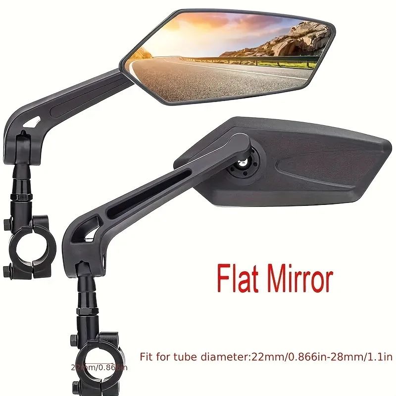 360 Adjustable Mirror HD Wide Angle Rearview Mirror – Universal Blind Spot Mirror for Cars & Motorcycles