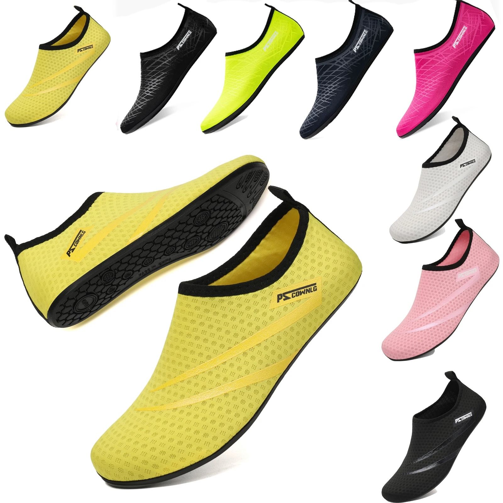 Unisex Quick Dry Aqua Shoes for Swimming, Surfing, and Water Sports