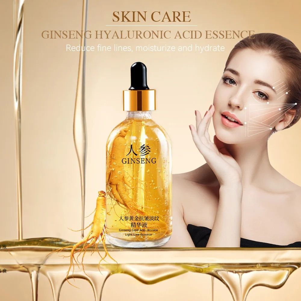 24k Gold Hyaluronic Acid and Nicotinamide Anti Aging Facial Essence
