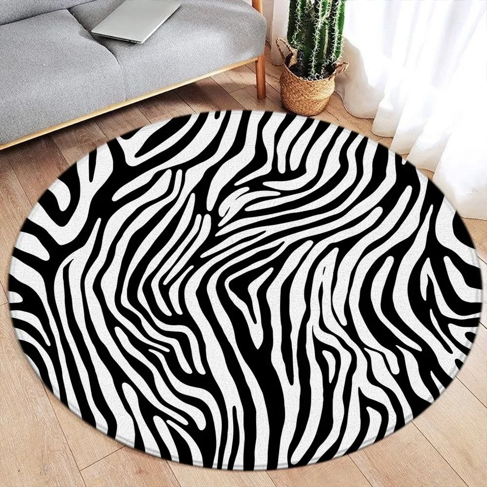 Exotic Narrative Textile – High-Definition Leopard Print Architectural Rug