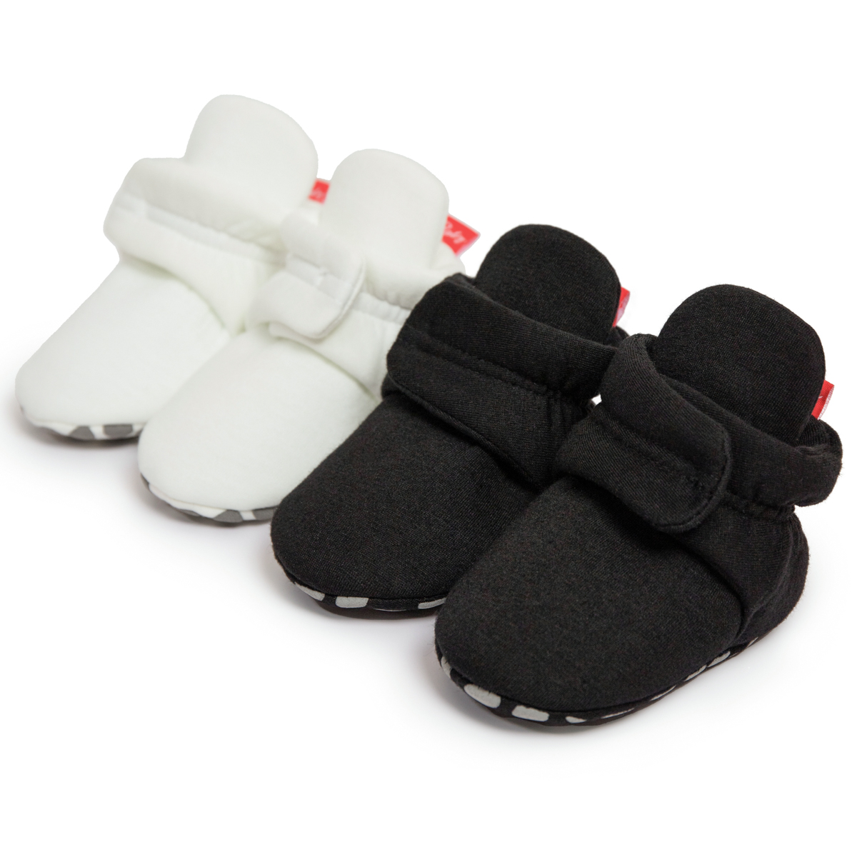 Cotton Soft Baby Socks Shoes, Winter Booties for Boys and Girls, Anti-Slip Warm First Walkers