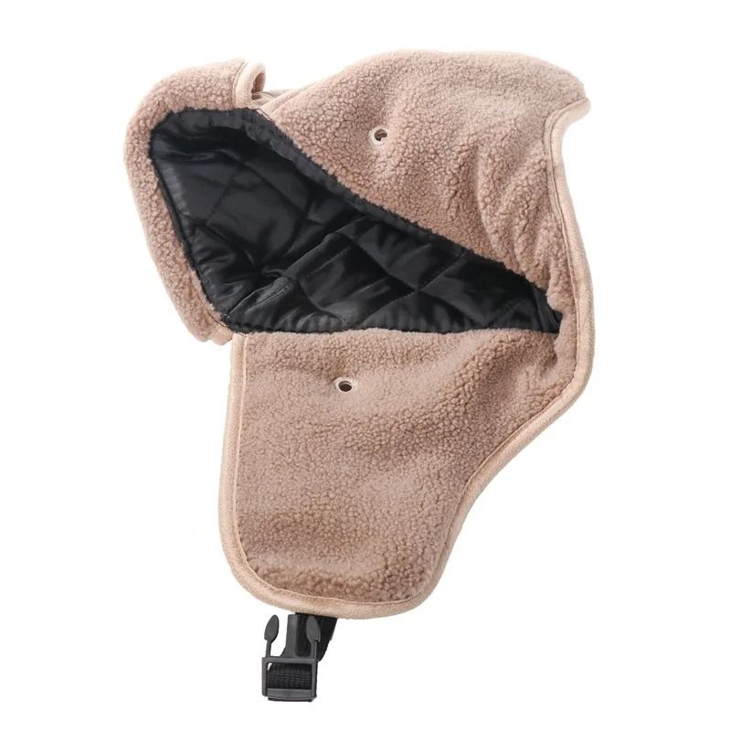Synthetic Leather Thermal Bomber and Pilot Hat