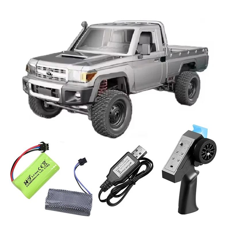 1:12 Scale 4WD RC Pickup Truck with Remote Control