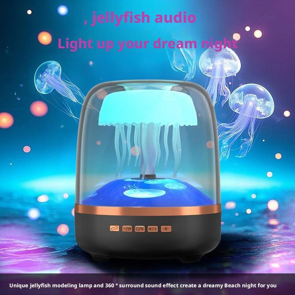 High Power Transparent Bluetooth Speaker with Surround Sound and Bass