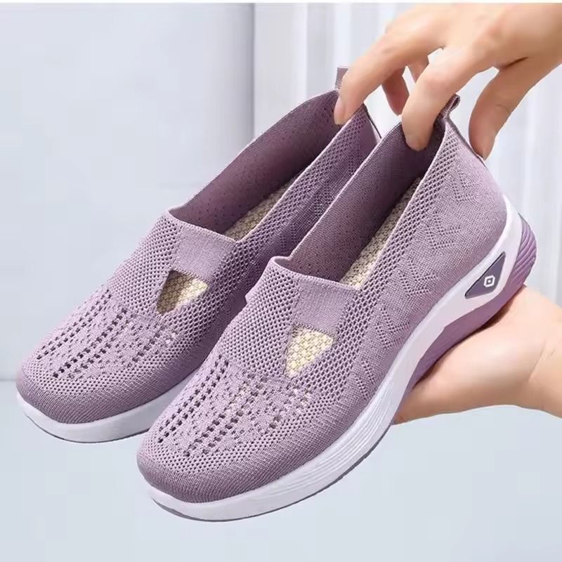 Womens Summer Lightweight Slip-On Sneakers