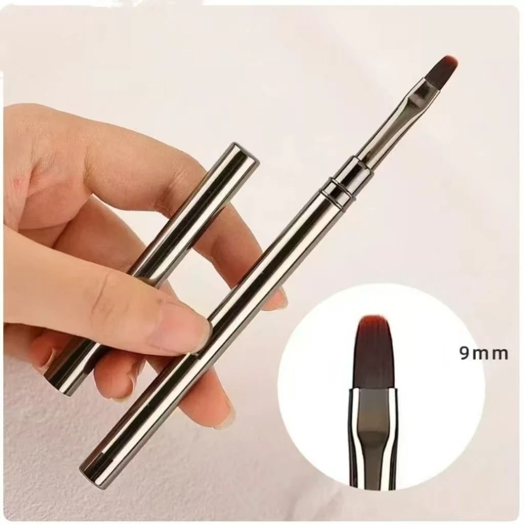 UV Gel Nail Brush Pen Nail Glue Applicator Acrylic Nail Art Liner Brush for Professional Manicure