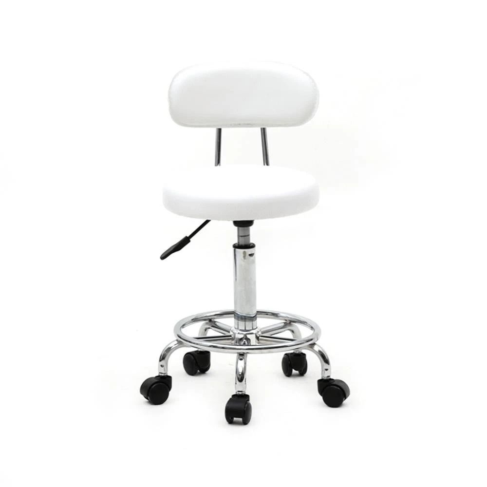 Swivel Salon Stool Chair with Adjustable Hydraulic Height, Massage, Spa, Beauty Seat