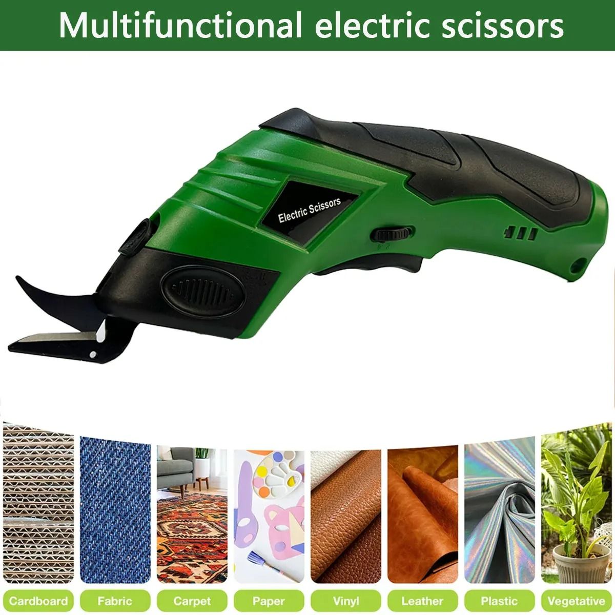 Cordless USB-Charging Electric Scissors