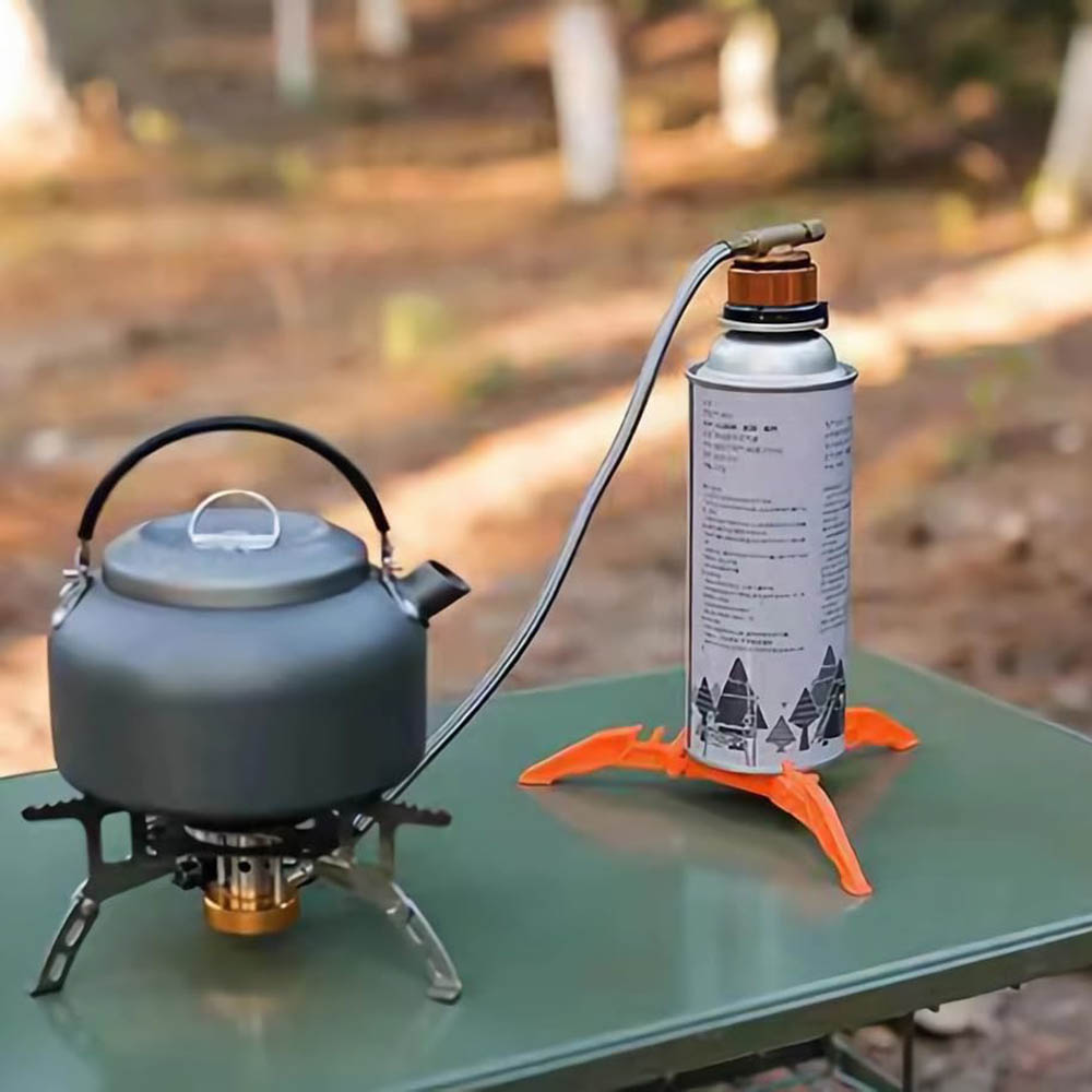 Ultimate Portable Folding Gas Tank Stand Universal Three-Legged Outdoor Cooking Stabilizer