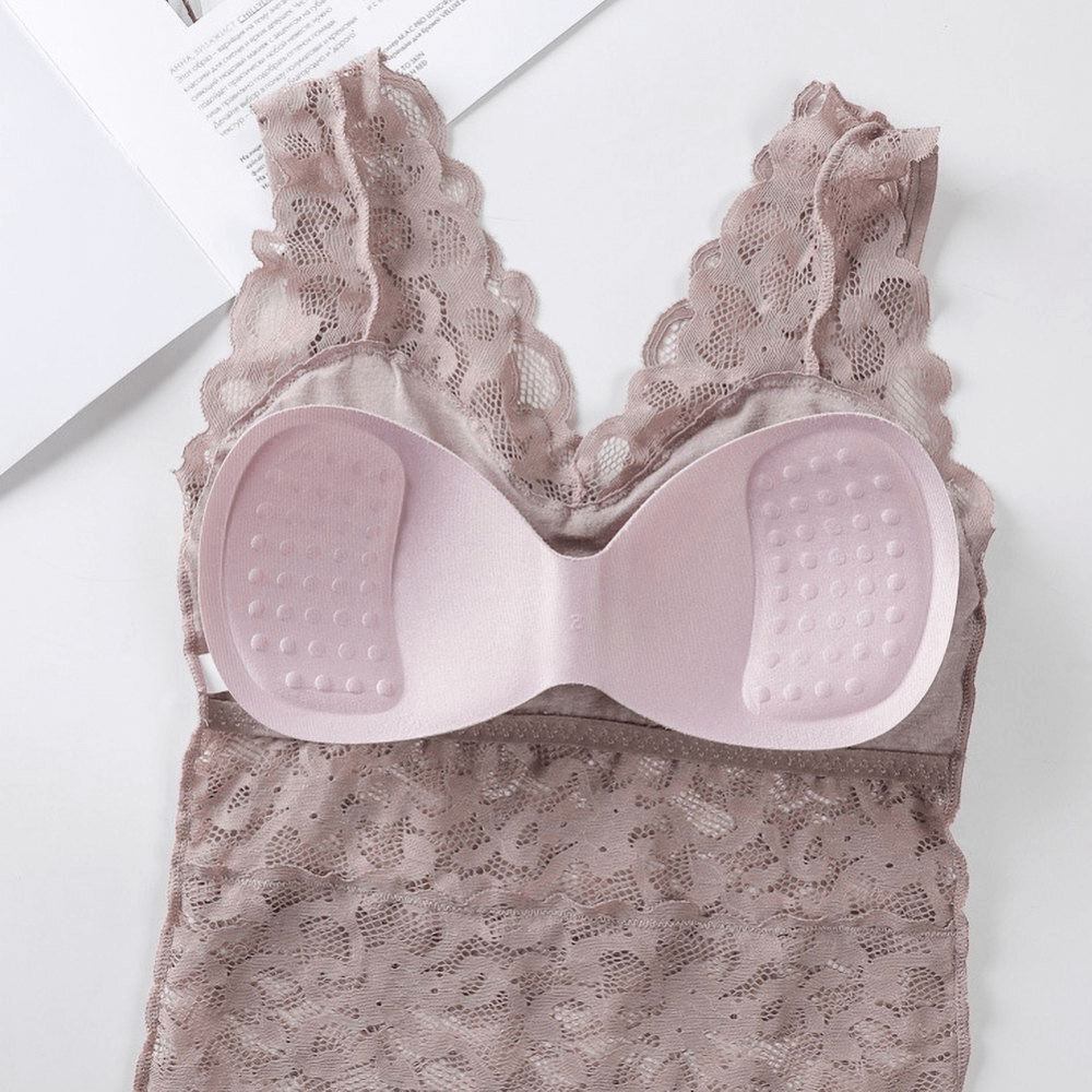 Long Lace Beauty Back Undershirt