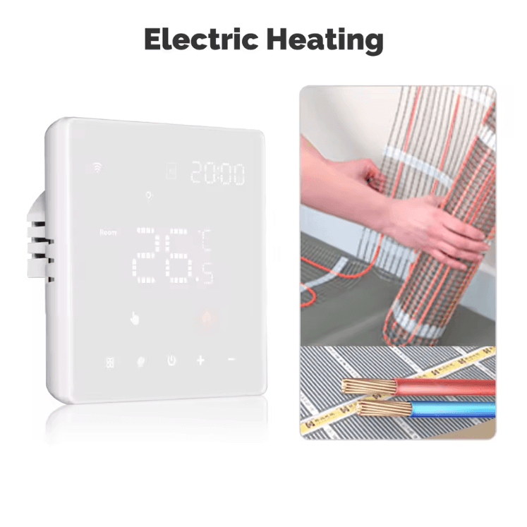 MOES Tuya WiFi Smart Thermostat – Programmable Boiler & Electric Heating Temperature Controller with Alexa & Google Home