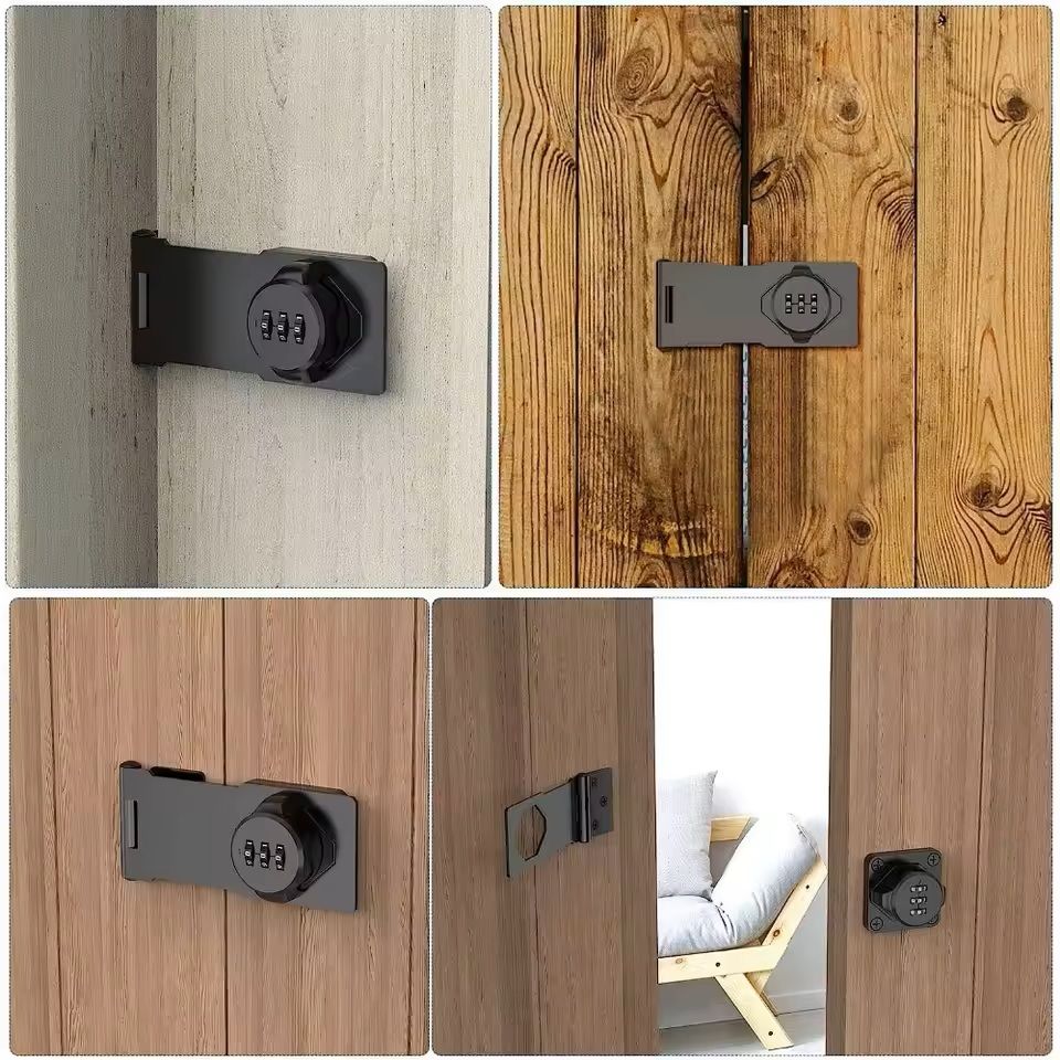 3-Digit Combination Lock Keyless Cabinet Drawer Security Code Lock