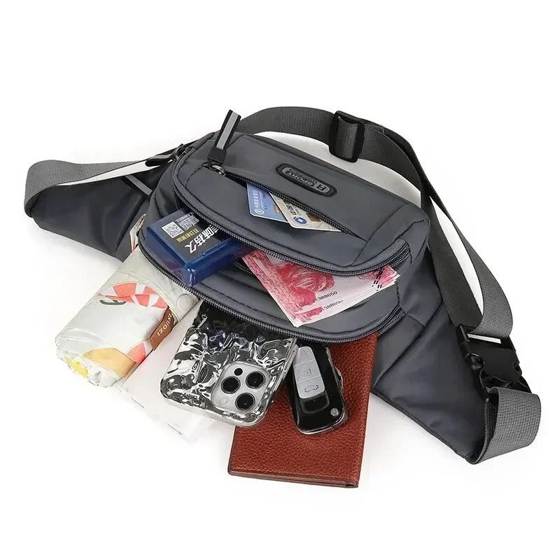 Ultra Thin Invisible Waist Pack Running Waist Bag Anti Theft Mens Fanny Pack