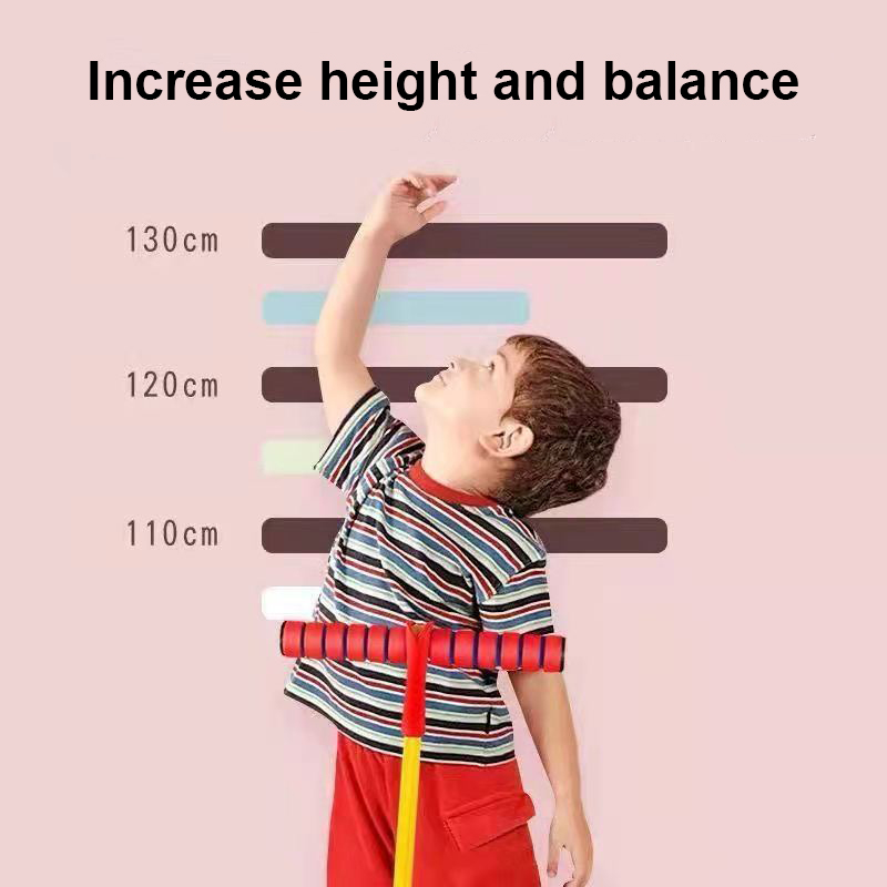 Frog Foam Pogo Jumper for Kids with Squeaky Bounce Base