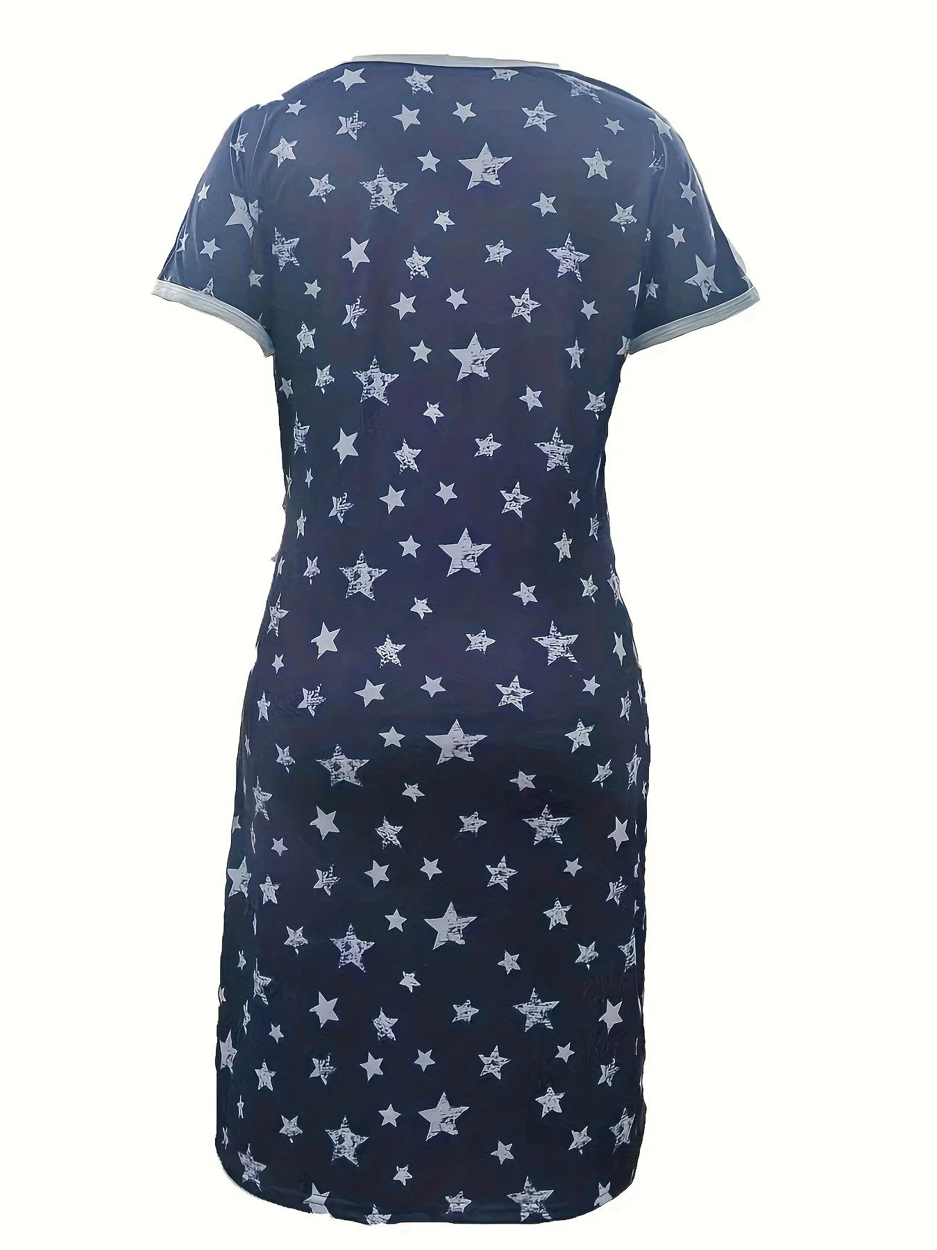 3 in 1 Maternity Nursing Nightgown for Labor Delivery and Breastfeeding