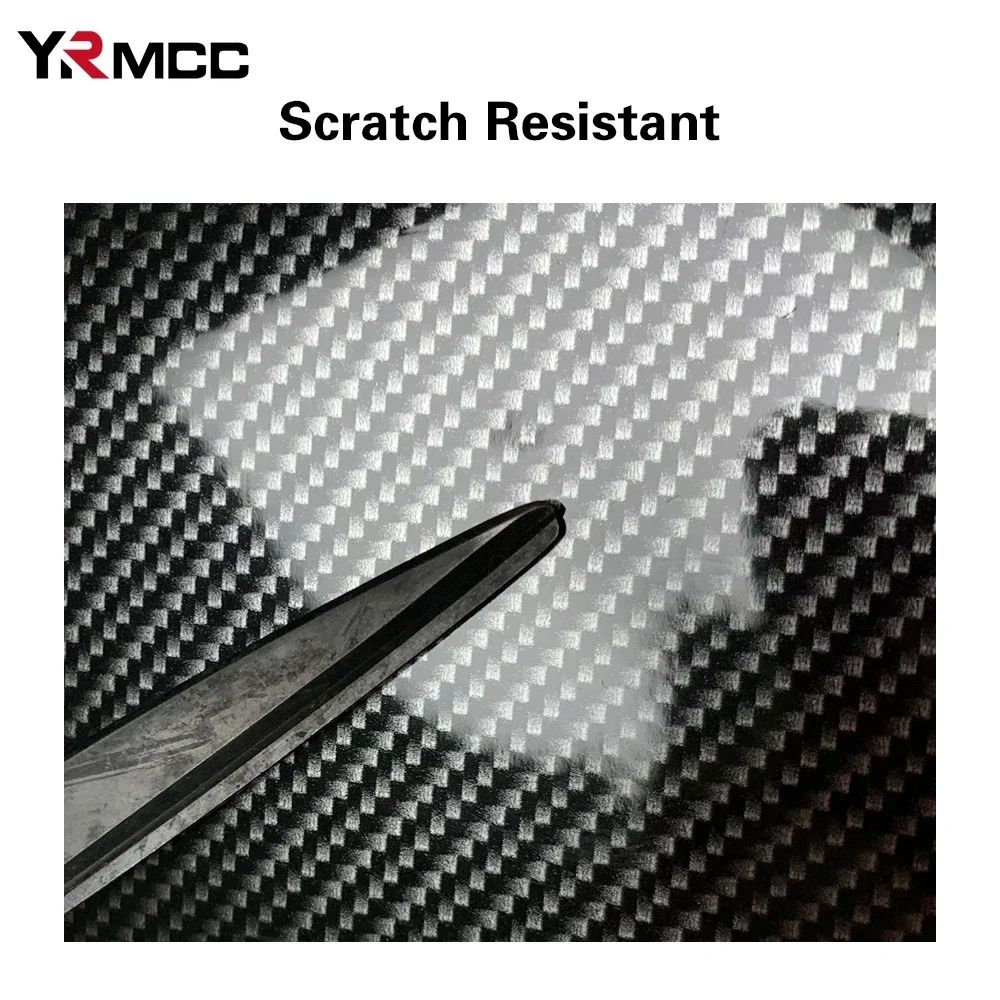 Carbon Fiber Vinyl Wrap Film 150x50cm Waterproof 3D 4D 5D 6D Car Sticker