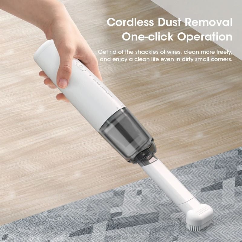 Wireless Handheld Car Vacuum Cleaner with Strong Suction Power
