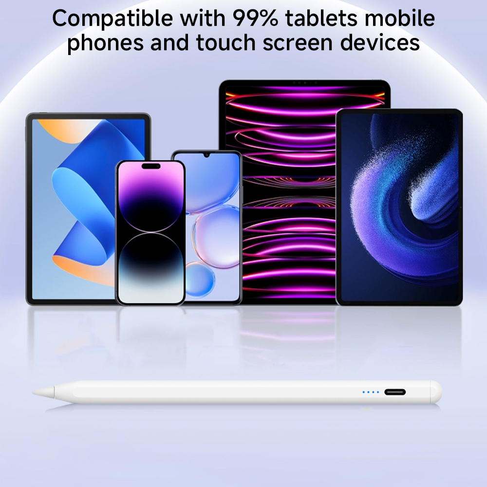 Magnetic Touch Pencil, Universal Stylus Compatible with 99 Percent Tablets, Mobile Devices, iPad Pencil Alternative