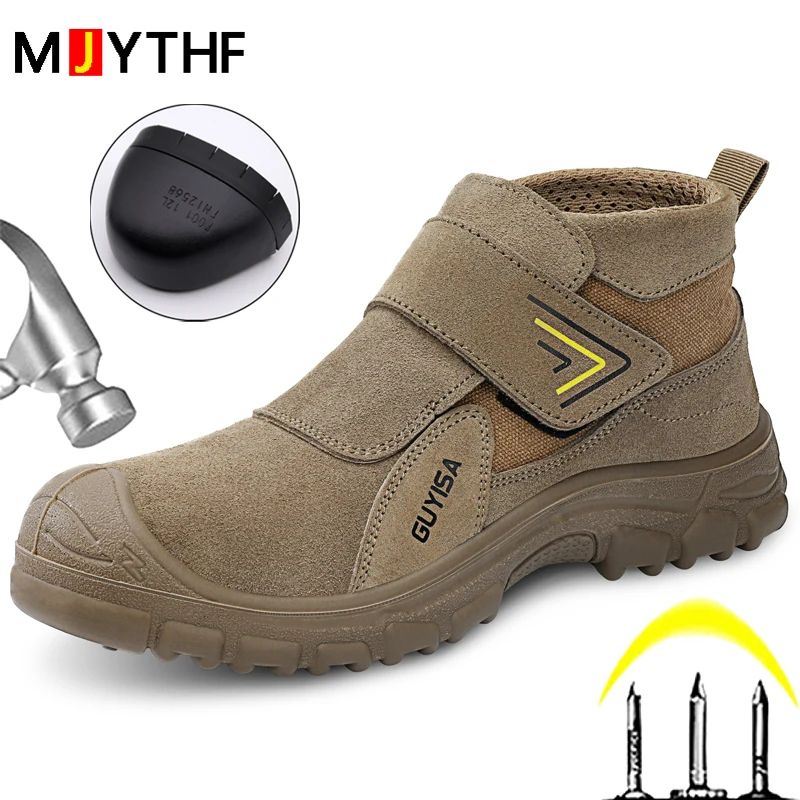 TitanGuard Anti-Scald Industrial Safety Work Shoes for Men