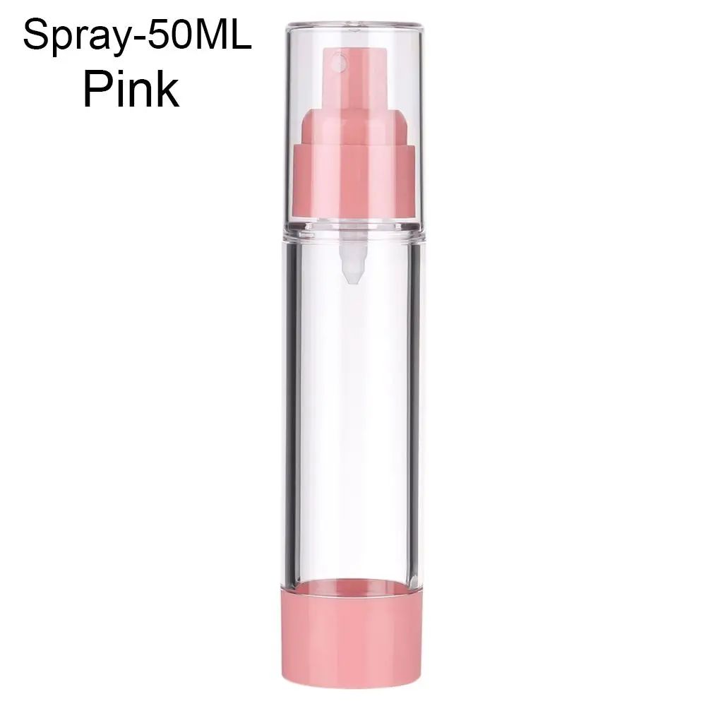 AirLock Travel Refillable Pump Bottle Set – Leakproof travel lotion bottles & vacuum cosmetic containers (15/30/50ml)
