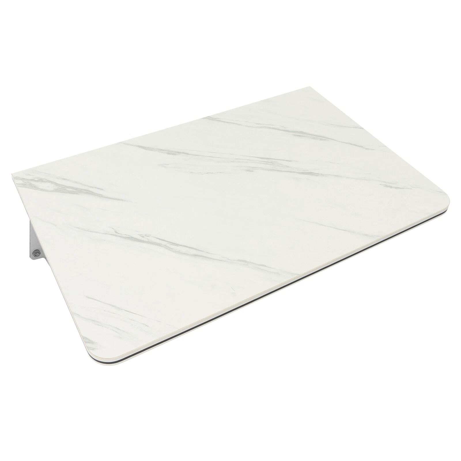 Folding Desk with Stylish Wall-Mounted Durable MDF and Metal Design