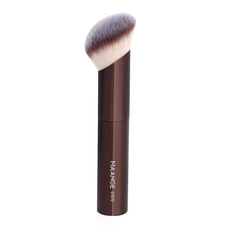 Maange Makeup Brushes Double Head Foundation Powder Concealer Blusher Bronzer Makeup Brush