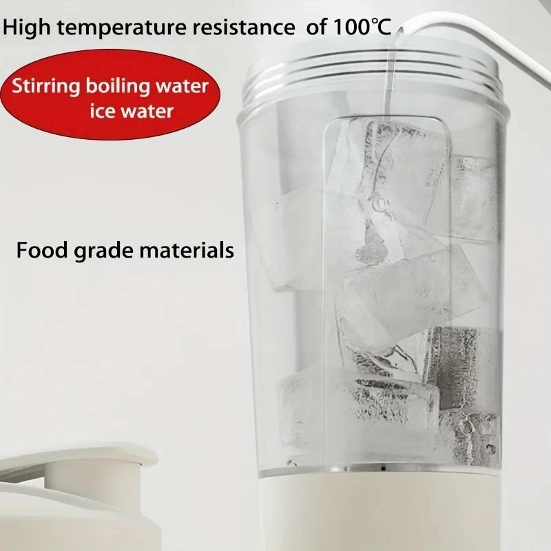 USB Rechargeable Self Mixing Cup with Automatic Electric Stirring for Drinks and Protein Shakes