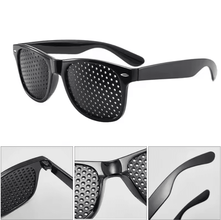Anti-Myopia Pinhole Glasses – Vision Training Eye Strain Relief Eyewear