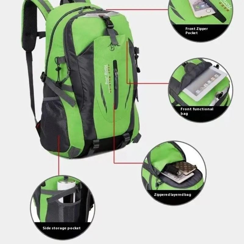 Lightweight Waterproof Hiking and Travel Backpack High Capacity Rucksack