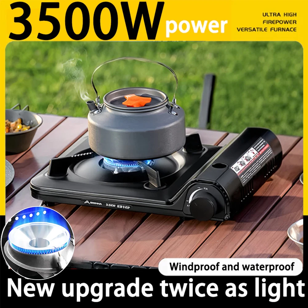 Portable Single Burner Camping Gas Stove Compact & Reliable Outdoor Cooking Solution