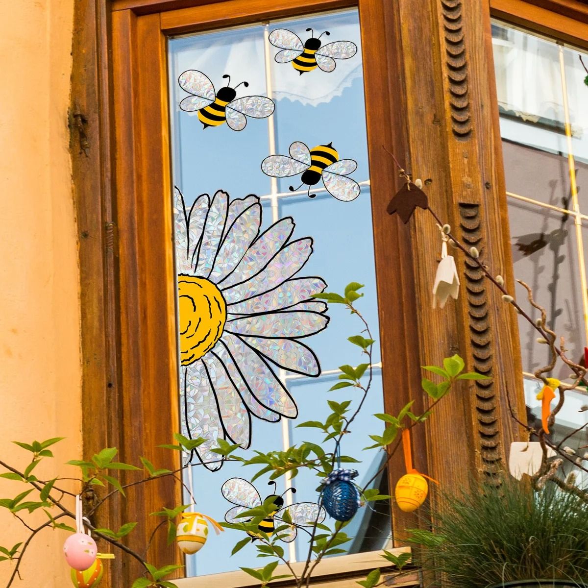 Prismatic Narrative Sculpture – High-Definition Bee Sunflower Architectural Film