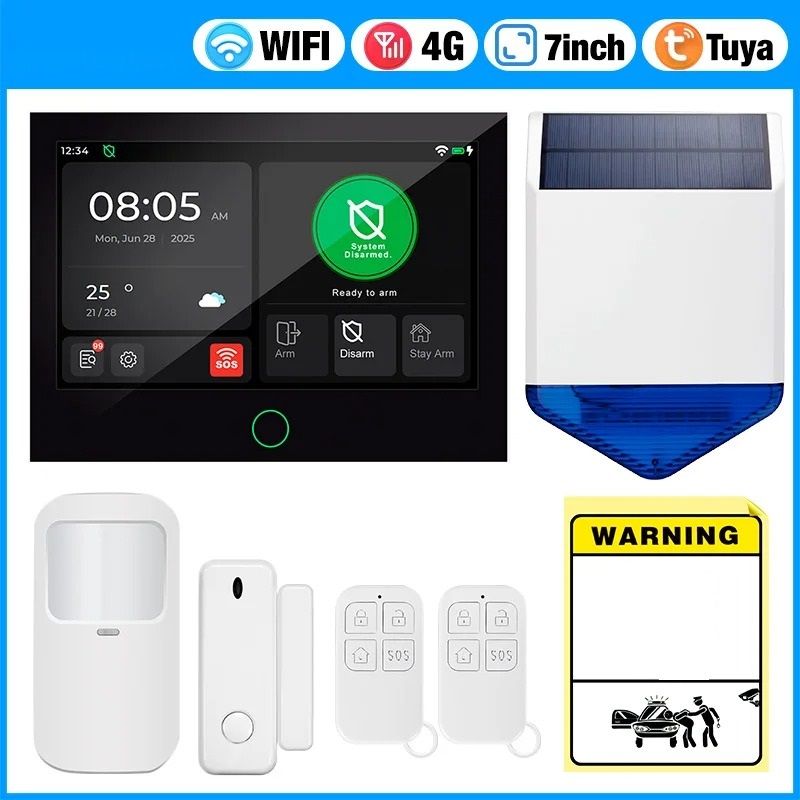 Professional 7-Inch IPS 4G+WiFi Security Command Center