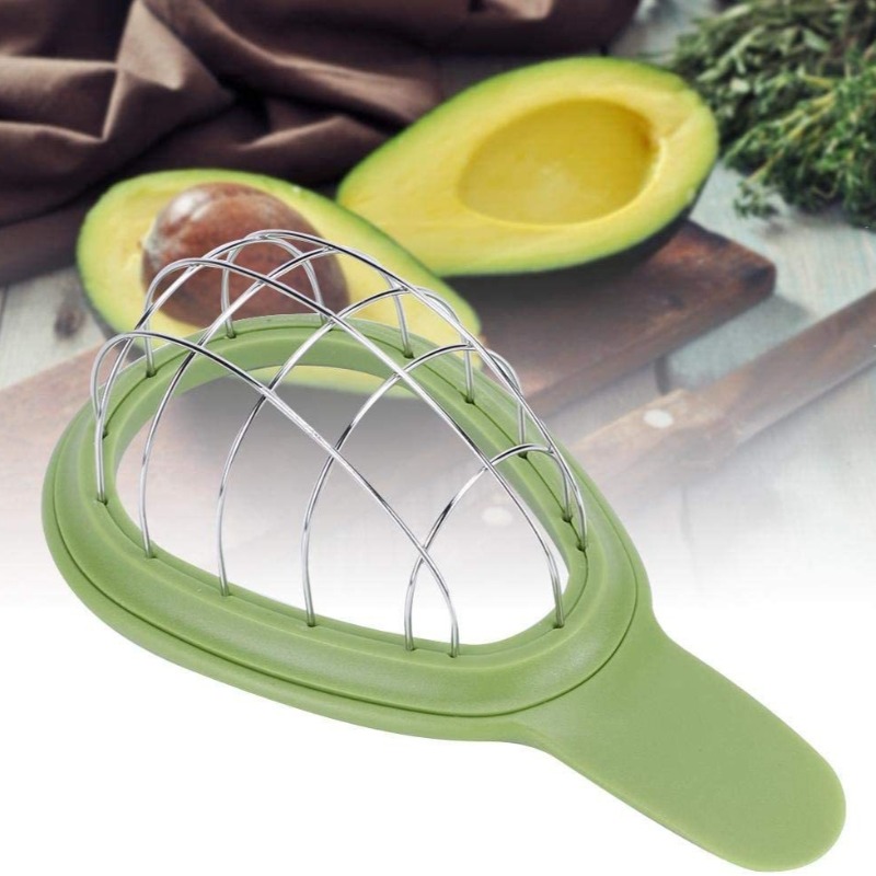 Avocado Slicer & Corer Tool Easy Fruit Cutter & Multi Function Kitchen Gadget