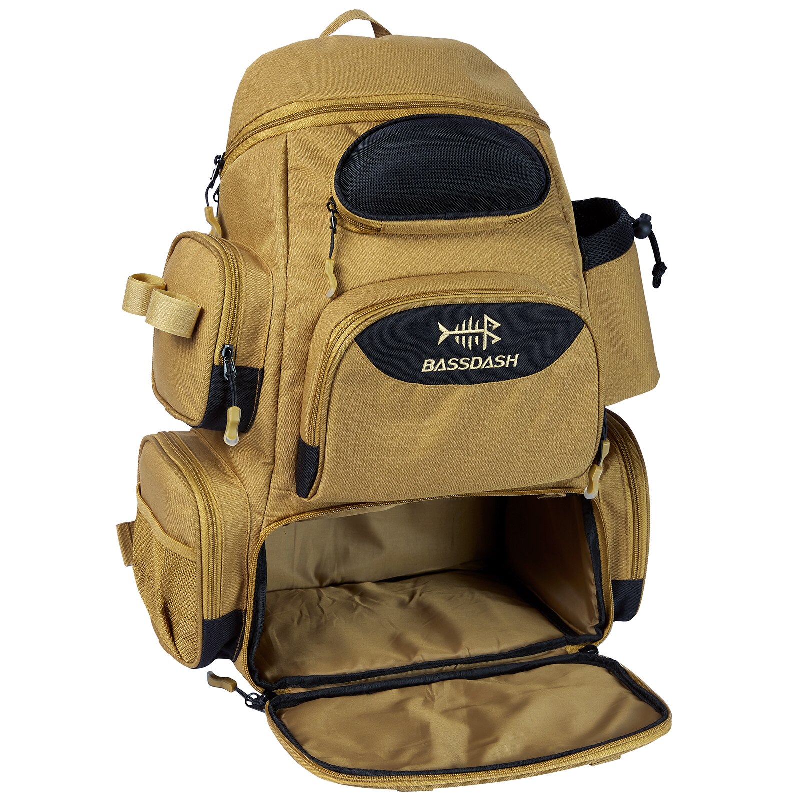 Lightweight Tactical Fishing Bag Tackle Backpack, Multifunctional Tackle Box