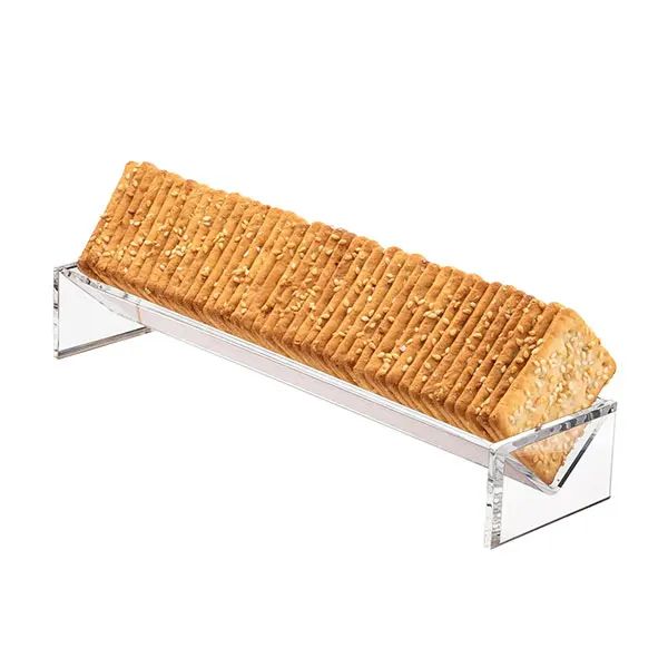 Clear Acrylic Cracker Tray – Rectangular Cracker Holder & Elegant Serving Display