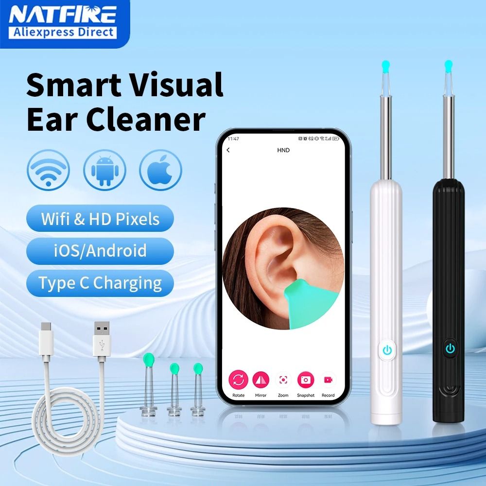 Smart Visual Ear Wax Removal Tool